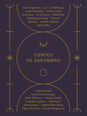 cover image of Contos de assombro